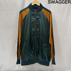 スワッガー サテン ジャケット スタジャン スカジャン メンズ XL ISItems【USED】【古着】【中古】50169312