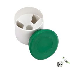 【新品】 縁ラボ ゴルフ カップ 蓋付き パター練習用 グリーンホール パッティング パター カバー自宅 練習用 (1個) 0