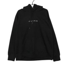 UNITED ARROWS ユナイテッドアローズ A DAY IN THE LIFE パーカー トップス フーディー 長袖 レーヨン混 ロゴ ブラック M【M】 メンズ 【中古】