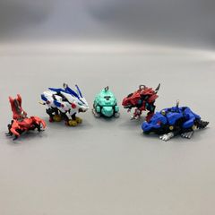 【５種セット】ゾイドワイルド フィギュアキーチェーン ワイルドライガー ガノンタス スコーピア ギルラプター ガブリゲーター タカラトミーアーツ カプセルトイ ガチャ