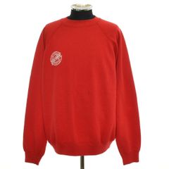 583122 Hanes ヘインズ ◆90s スウェットシャツ 企業ロゴ 裏起毛 サイズXL ヴィンテージ メンズ USA製 レッド