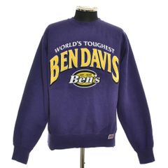 588414 BEN DAVIS ベンデイビス ◆スウェットシャツ 半袖 C-2780904 サイズS メンズ パープル