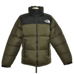 591010 THE NORTH FACE ノースフェイス ◆ダウンジャケット ヌプシ NUPTSE JACKET ND92335 サイズM メンズ ニュートープ グリーン
