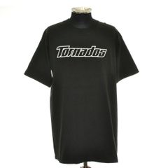 600934 FRUIT OF THE LOOM フルーツオブザルーム 90s Tシャツ ◆Tornados ヘビーコットン サイズL メンズ ブラック