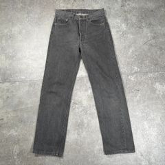 80's Levi's 501 デニムパンツ USA製 W29 89年製 ブラック コットン アメリカ製 先染め メンズ 刻印653