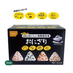 尾西食品 長期保存食おにぎり 4種各4袋