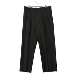 BURBERRY バーバリー パンツ ストライプ柄 2タック トラウザー グレー サイズAB6 L メンズ 【中古】
