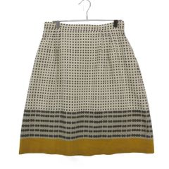 MAX MARA マックスマーラ Weekend Max Mara ウィークエンド マックスマーラ スカート ドット ボトムス オフホワイト 42【L】 レディース 【中古】