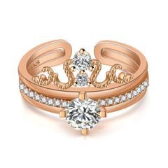 ブランド 指輪 レディース ピンクゴールド フリーサイズリング シンプル シルバー925 自分へのごお褒美に 金属アレルギー対応 (1連, ピンクゴールド)