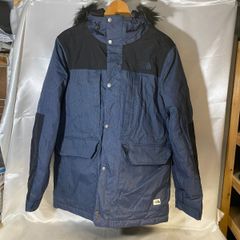 THE NORTH FACE ノースフェイス ダウンジャケット ファー付き サイズ: L カラー: 紺 メンズ トップス