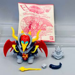 【1990年製】元祖SDガンダム No.35 サタンガンダム 恐怖の正体 スーパーディフォルメガンダムワールド バンダイ BANDAI ガンプラ だ72