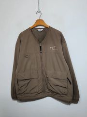 (XXL) THE NORTH FACE ザノースフェイス 軽量 ダウンジャケット ノーカラー オーバーサイズ ジャケット