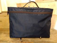 M23  エルベシャプリエ　ナイロン　ブリーフケース　ネイビー