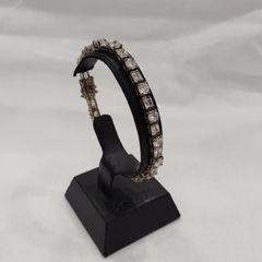 古着 テニス シルバー ブレスレット ジルコニア メンズ - ISItems【USED】【古着】【中古】50169328