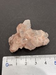【E37281】サマディーピンク　ヒマラヤ水晶  ヒマラヤ産 マニカラン産 水晶 クォーツ 原石 天然石 鉱物 パワーストーン