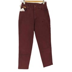 ラングラー Wrangler 80S YKK セミオートマチックスライダー 先染め テーパード カラー パンツ メンズ  W29