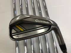 テーラーメイド　【訳あり】ROCKETBLADEZ Yellow US　ROCKETFUEL Steel　Sフレックス　アイアンセット　中古【最短即日発送】