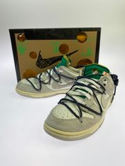중고 品 OFF-WHITE×NIKE オフホワイト ナイキ DUNK LOW ダンク ロー DJ0950-115 靴 シューズ スニーカー 160-261011-hu-05-min
