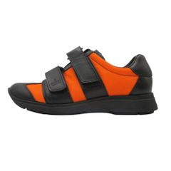 GUCCI グッチ トムフォード期 スニーカー ベルクロ レザーシューズ y2k ローカット 靴 ブラック 36 23cm レディース 【中古】