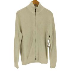 ジェイクルー J.CREW ダブルジップ ドライバーズニット メンズ  M