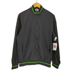 チャンピオン Champion 90S JASPOタグ ロゴ刺繍 ライン トラックジャケット メンズ  XO