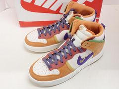 ★11153☆NIKE ナイキ WMNS DUNK HIGH UP PRM 節分 ウィメンズ ダンク ハイ アップ DQ5012-133 スニーカー 27 極美品 ウィメンズモデル