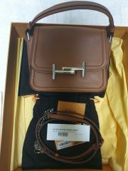 正規品 TOD'S トッズ ダブル Tシャツ バッグ キャメル