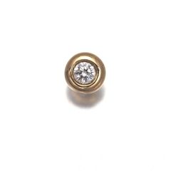 ティファニー ピアス ダイヤ ダイヤモンド 0.03ct程 バイザヤード 片耳 K18PG #203057