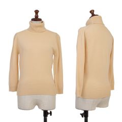 ジョンスメドレーJOHN SMEDLEY メリノウールタートルネックニットセーター オレンジS