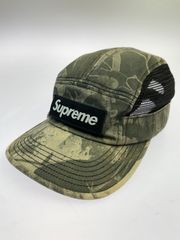 【中古品】 SUPREME シュプリーム 14SS ASPEN WOOD CAMP CAP アスペン ウッド キャンプ キャップ 帽子 小物 【185-261011-hu-18-min】