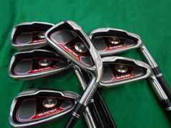 【中古】アイアンセット テーラーメイド BURNER PLUS◆REAX SUPERFAST BURNER PLUS(JP) 6本セット◆R◆25[0260]
