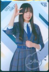 日向坂46 日向2026ローソンキャンペーン 坂井新奈 チョコクランチ プラカード ノーマル