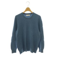 ブルネロクチネリ BRUNELLO CUCINELLI カシミヤニット セーター プルオーバー 48 青 ブルー /CX ■OS