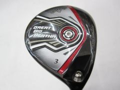 キャロウェイ　GREAT BIG BERTHA 2016　15度　BIG BERTHA　Rフレックス　フェアウェイウッド　中古　ゴルフドゥ！緑店【最短即日発送】