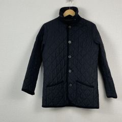 スコットランド製 MACKINTOSH マッキントッシュ キルティングジャケット ストライプ ウール100% 36 レディース 古着