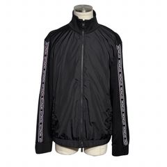 MONCLER モンクレール MAGLIA CARDIGANジャケット メンズL ブラック ナイロン/コットン G20918G00028 809KR 【中古】200