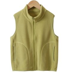 ベスト キッズ トップス フリースベスト インナー アウター 子供服 ボアベスト コート 暖かい 無地 タンクトップ ジレ 前開き モコモコ ふわふわ ポケット付き スタンドカラー かわいい 防寒ベスト 男の子 女の子 袖なし 部屋着