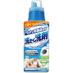 ライオン ペットの布製品専用 洗たく洗剤 400g