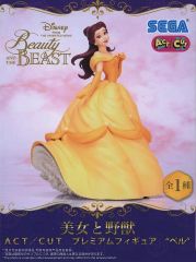 【中古】フィギュア ベル 「美女と野獣」 ACT/CUT プレミアムフィギュア“ベル”