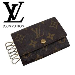 LOUIS VUITTON　ルイヴィトン　モノグラム　ミュルティクレ6　６連 キーケース　ブラウン　ヴィトン