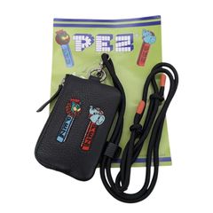 ear PAPILLONNER イアパピヨネ コインケース・小銭入れ EAZ5032214A0001 PEZ ペッツ モバイルストラップショルダー ブラック系 牛革 G01182