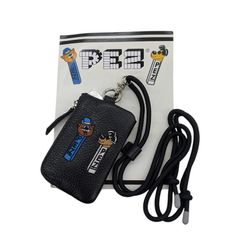 ear PAPILLONNER イアパピヨネ コインケース・小銭入れ EAZ5032214A0001 PEZ ペッツ 牛革モバイルストラップショルダー ブラック系 G01183