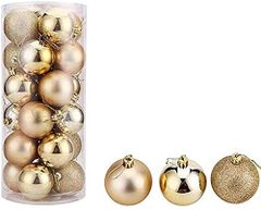 JUTOSU クリスマス オーナメント ボール クリスマスボール ツリートップスター 華やか クリスマスツリー 飾り付け 飾り ボール セット クリスマス ツリー オーナメント ボール クリスマス ツリー デコレーション ボール クリスマス オーナメント吊るす