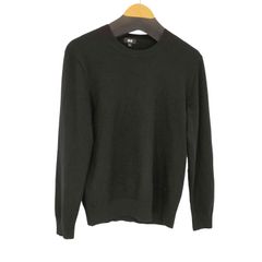 ユニクロ UNIQLO CASHMERE 100％ カシミヤ クルーネックセーター メンズ JPN：M 