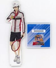 【中古】雑貨 [単品] 越前リョーマ アクリルスタンド 「新テニスの王子様 U-17 WORLD CUP SEMIFINAL Blu-ray/DVD BOX 描き下ろしイラスト使用A3クリアポスター＆アクリルスタンド(2個)＆缶バッジ(2個)＆ミニフォト(3枚