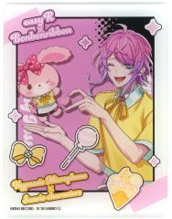 【中古】キャラカード 飴村乱数×ぼんぼんりぼん 「ヒプノシスマイク-Division Rap Battle- SANRIO NAKAYOKU EDIT×Dipper Dan CREPE アクリルカード 03/(コラボイラスト)」