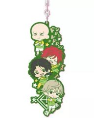 【中古】ストラップ(キャラクター) E.四天宝寺 わちゃっと!ラバーストラップ Vol.1 「新テニスの王子様」