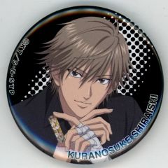 【中古】バッジ・ピンズ 白石蔵ノ介(ノーマル) 「新テニスの王子様×三越伊勢丹化粧品オンラインストア meeco・イセタン ミラー ATOBE BEAUTY SHOW!! ブラインドキャラクター缶バッジ」