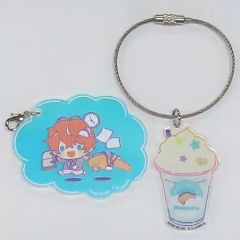 【中古】キーホルダー 観音坂独歩×KIRIMIちゃん 「ヒプノシスマイク-Division Rap Battle- SANRIO NAKAYOKU EDIT 2023 オーロラアクリルキーホルダー」