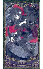 【中古】キャラカード [単品] XIII.DEATH：ましろ爻(レア) タロットカード 「バーチャルYouTuber にじさんじ にじさんじタロット」